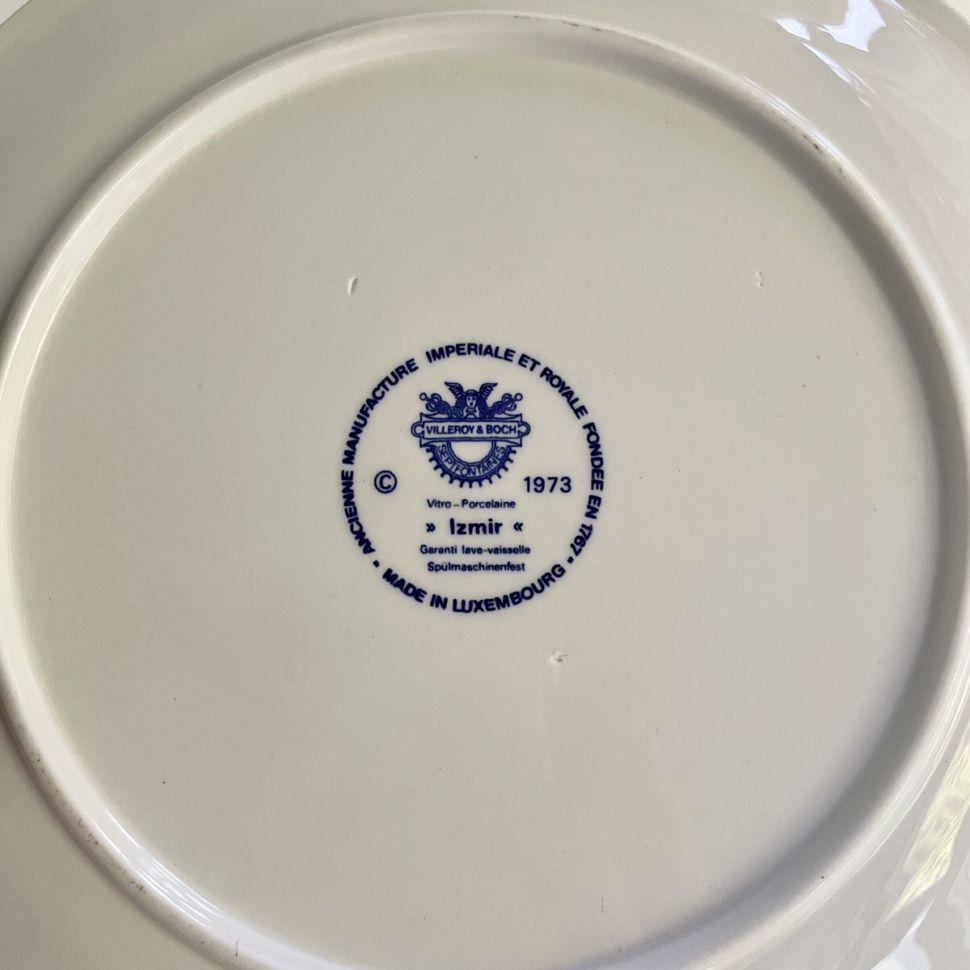 Тарелка глубокая Izmir ВиллеройБох 21 см Люксембург