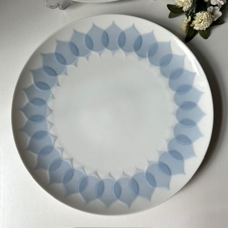 Блюдо круглое Rosenthal Lotus Azure 28 см Германия 