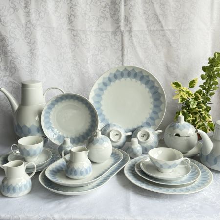 Блюдо круглое Rosenthal Lotus Azure 28 см Германия 