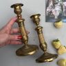 Подсвечник на 1 свечу 20 см латунь 