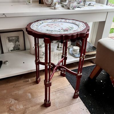 Стол поднос Franklin Mint фарфор дерево