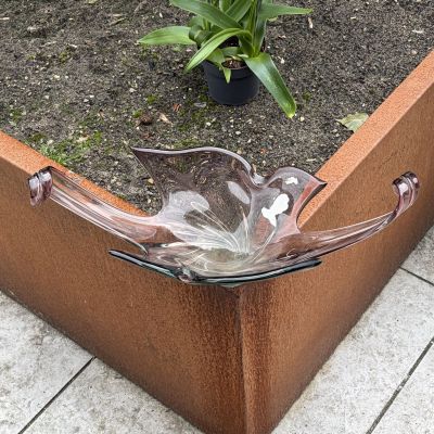  Ваза Murano Mid century modern 56 см цветное стекло ручная работа