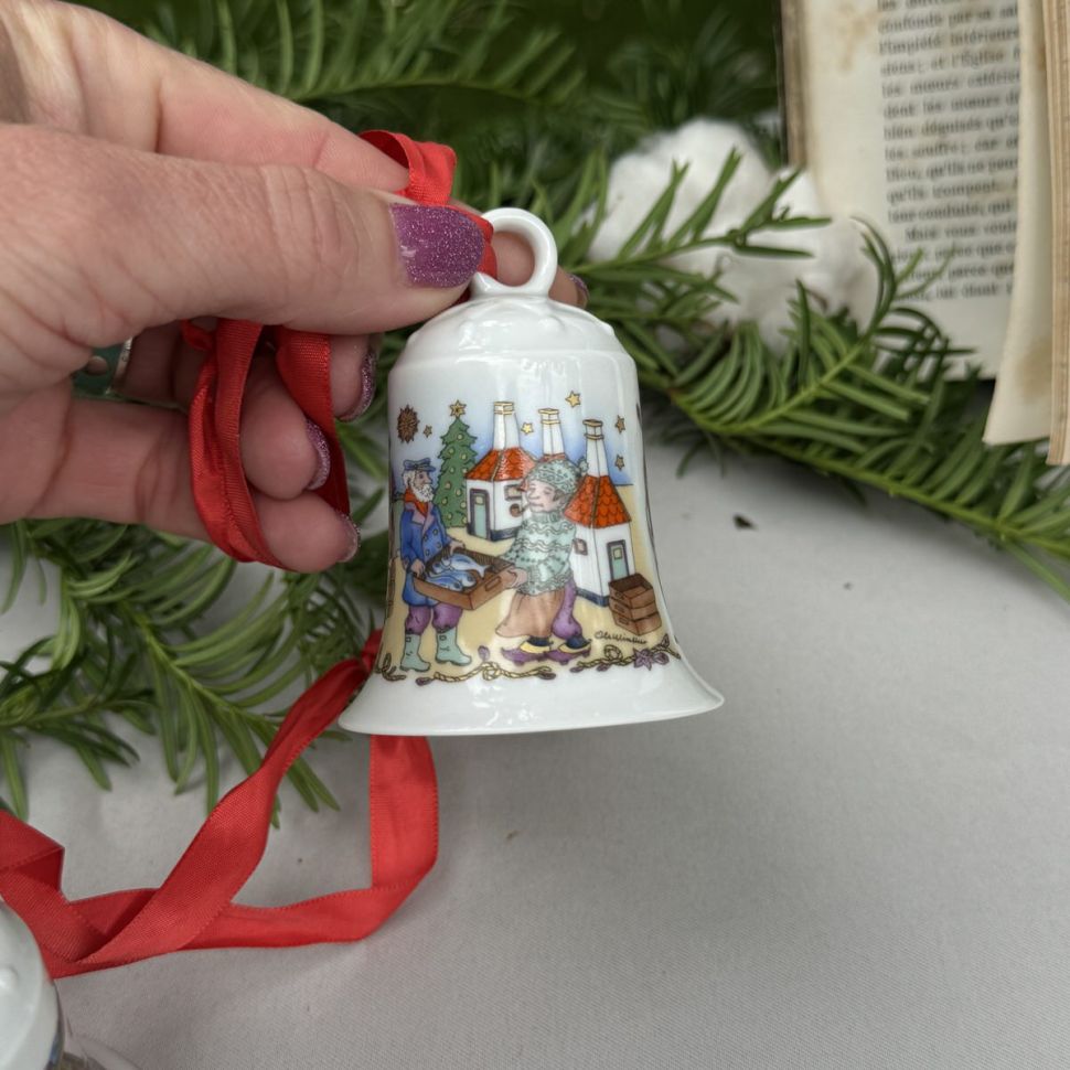 Колокольчик рождественский 1994 Hutschenreuther Германия 