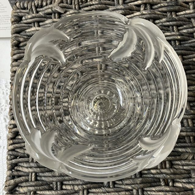 Конфетница на ножке 12 см хрустальное стекло Германия