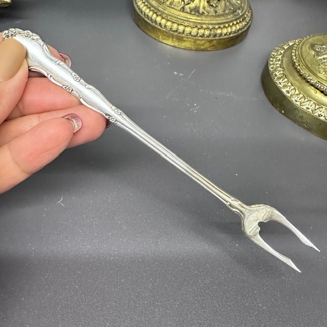 Вилка двузубец Rogers 15 см серебрение 