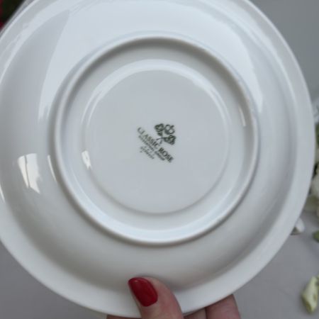 Бульонная пара Rosenthal Maria Classic Rose белый 300 мл Германия