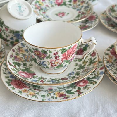 Кофейная тройка Crown Staffordshire 180 мл Англия