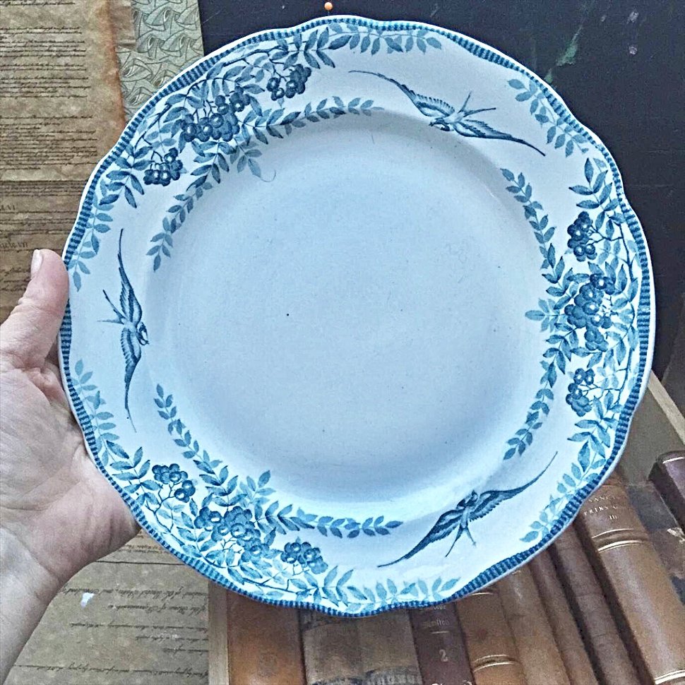 Тарелка 120 лет Элин Gefle 24 см