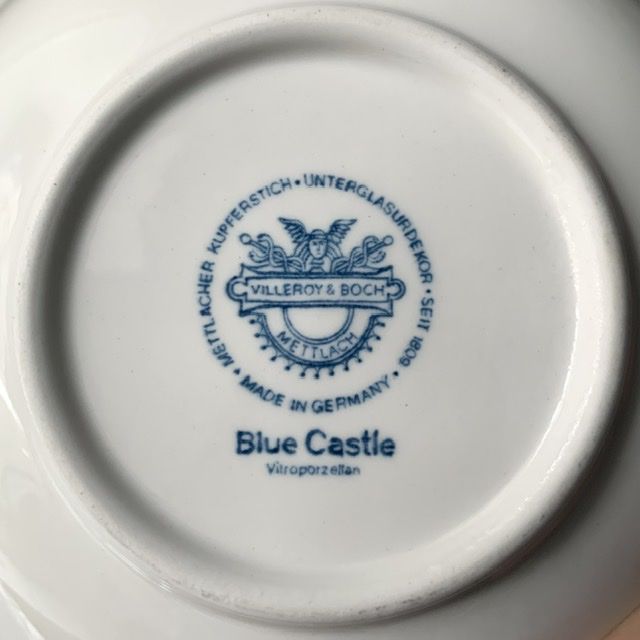 Розетка миска Blue Castle ВиллеройБох 13 см Германия 