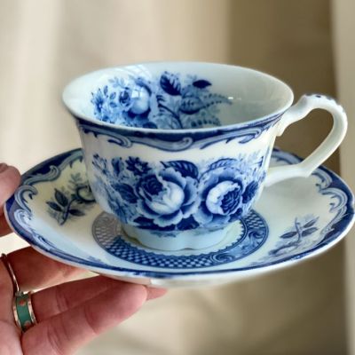 Чайная пара 180 мл Royal Copenhagen Blue Rose Japon