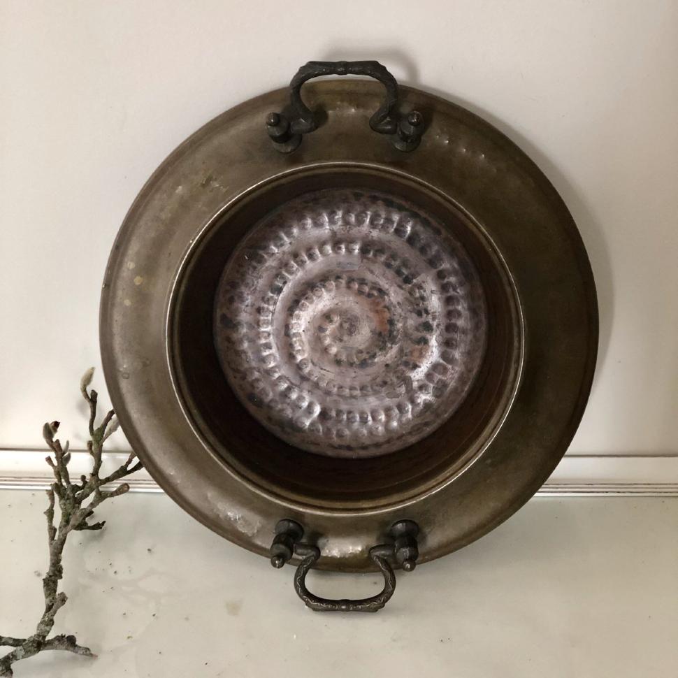 Таз для суккулентов с ручками 42 см