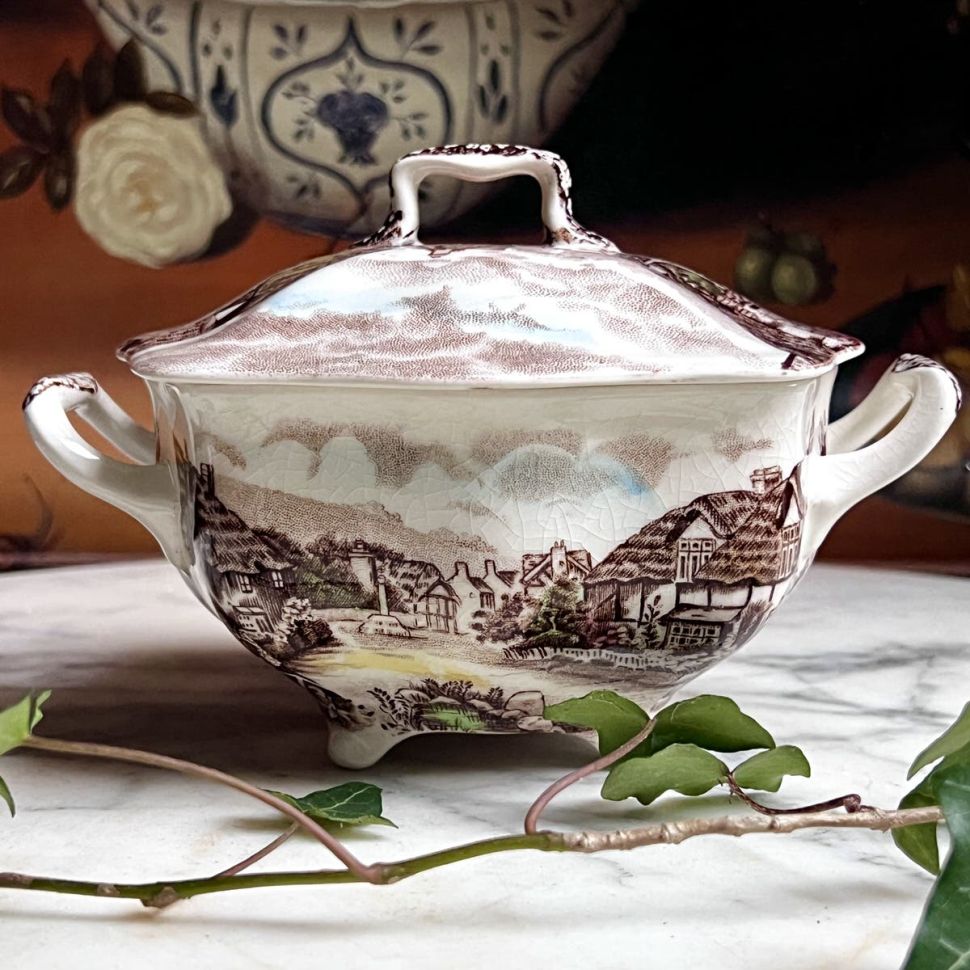 Сахарница Johnson Bros Olde English Countryside 15 см Англия