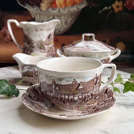 Сахарница Johnson Bros Olde English Countryside 15 см Англия