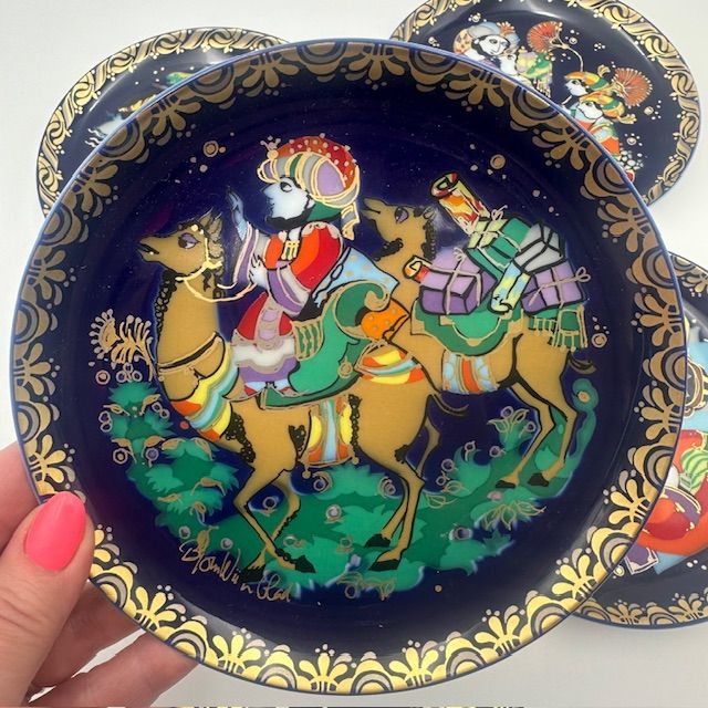 Тарелка Rosenthal 1001 ночь Синдбад 16 см Studio-linie Германия