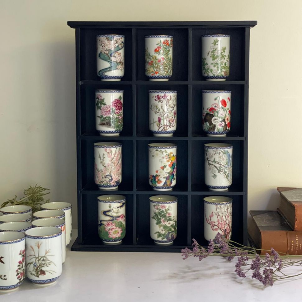 Чашка Franklin porcelain Япония 1981 г 125 мл Кампсис