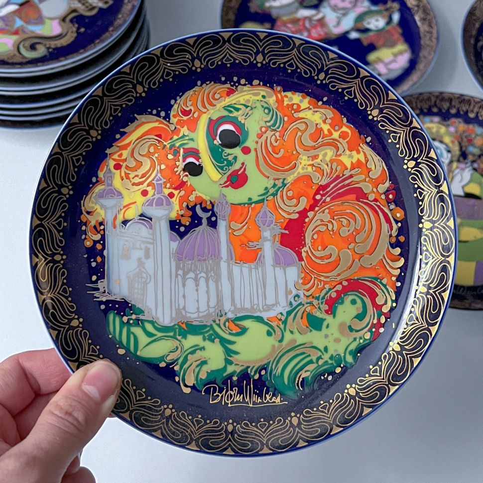 Тарелка Rosenthal 1001 ночь Аладдин 16 см Studio-linie Германия