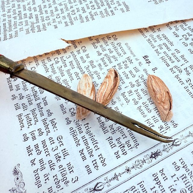 Нож для фруктов 17 см латунный сплав