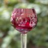 Бокал красный 200 мл накладной хрусталь Германия 