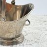 Сахарница Ладья 12 см серебрение Франция