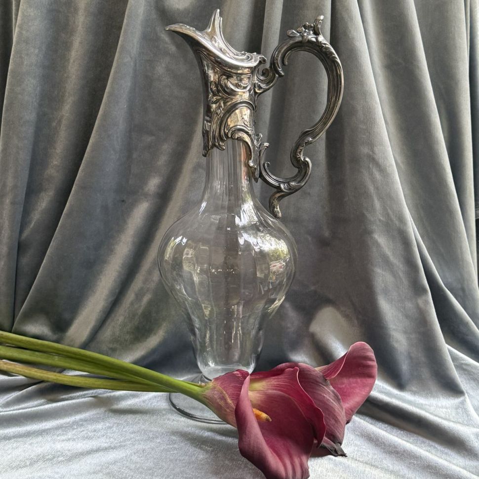 Графин для вина серебрение Франция