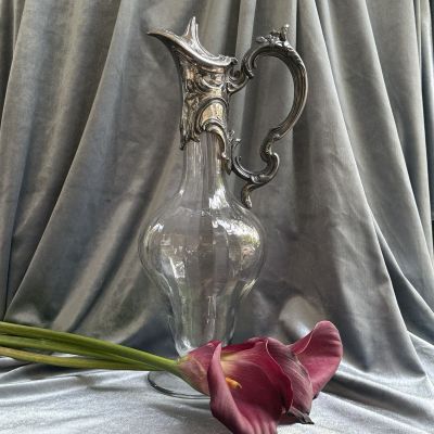 Графин для вина серебрение Франция