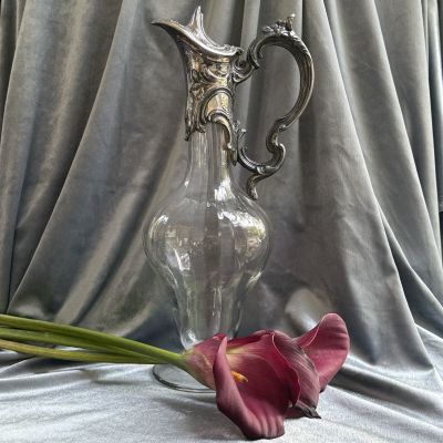 Графин для вина серебрение Франция