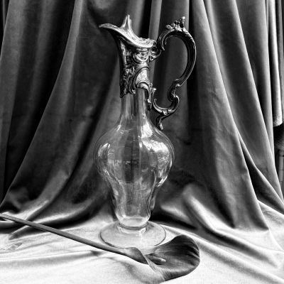 Графин для вина серебрение Франция