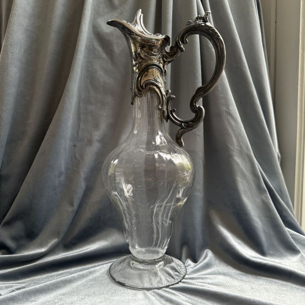 Графин для вина серебрение Франция