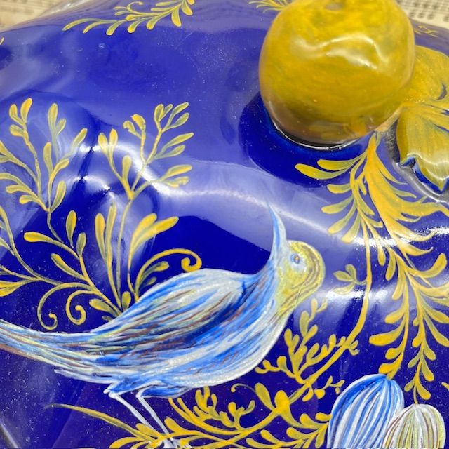 Супница террин 2,5 л фарфор Франция ручная роспись