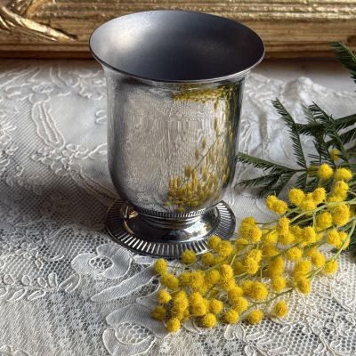 Ваза стакан 9 см сталь Франция