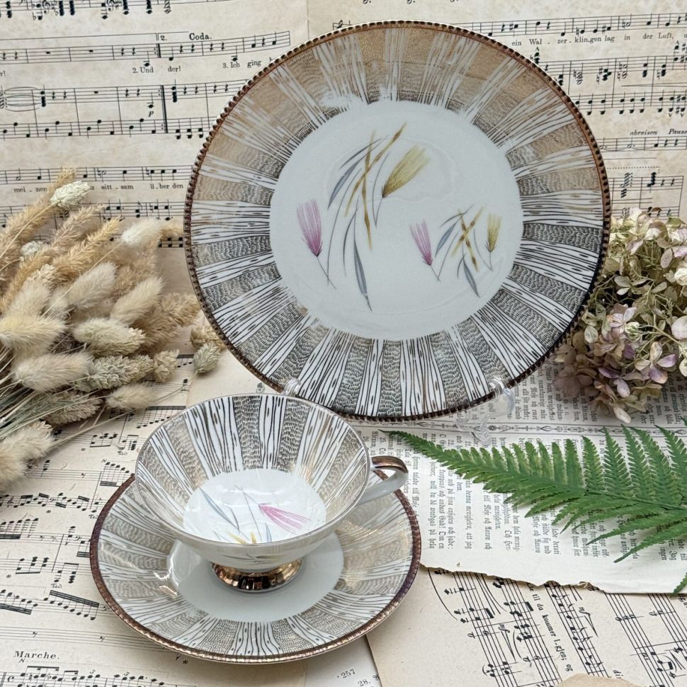 Чайное трио Winterling 200 мл фарфор Германия 