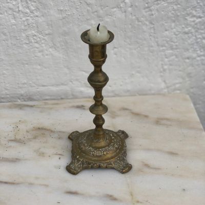 Подсвечник латунь 19 см