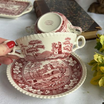 Бульонная пара Copeland Spodes Tower 300 мл Англия