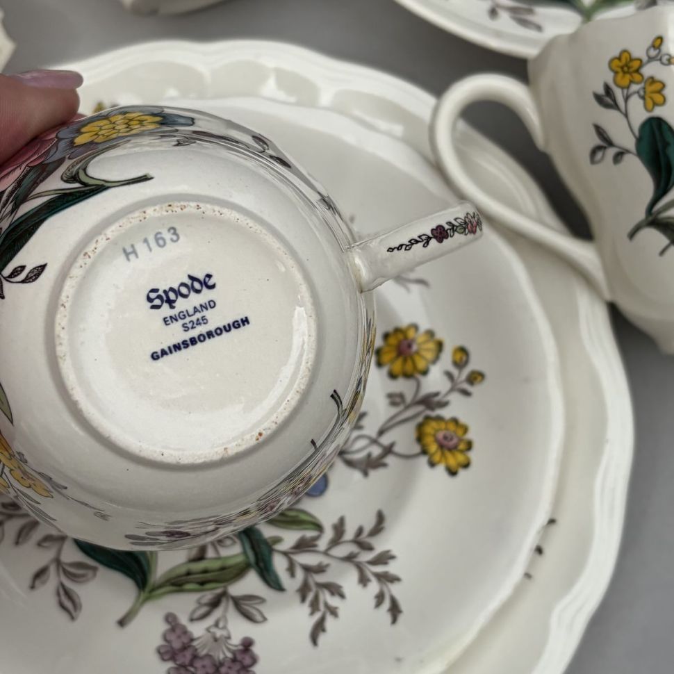 Чайная пара Copeland Spode Gainsborough 250 мл Англия