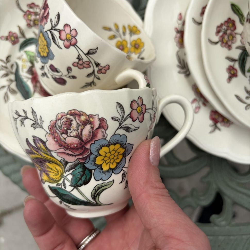 Чайная пара Copeland Spode Gainsborough 250 мл Англия