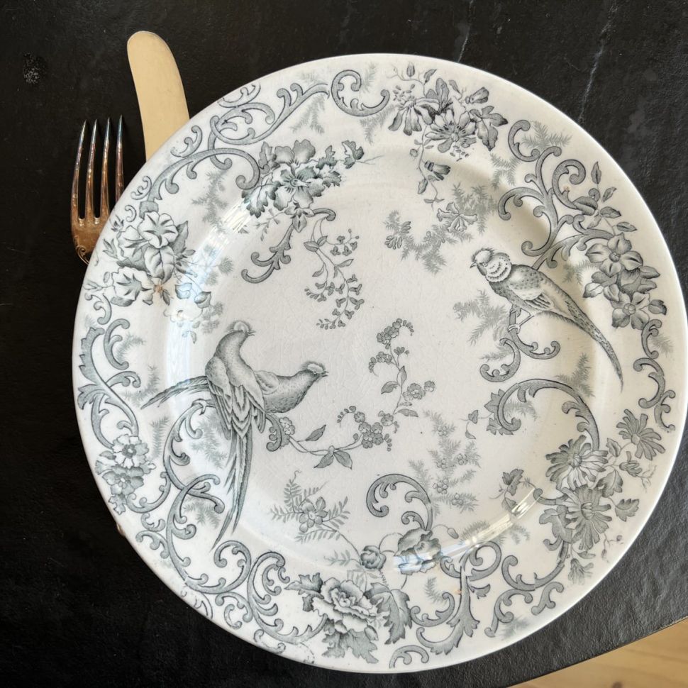 Тарелка Gustafsberg Nankin 24 см Швеция 