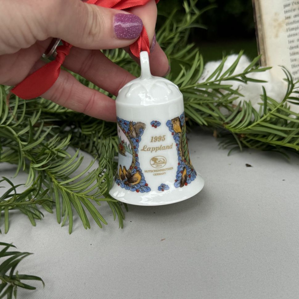 Колокольчик рождественский 1995 Hutschenreuther Германия