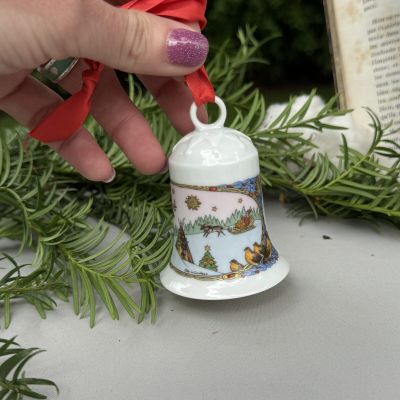 Колокольчик рождественский 1995 Hutschenreuther Германия