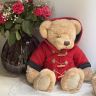 Мягкая игрушка Harrods Christmas Teddy Bear 2003 William 34 см Англия