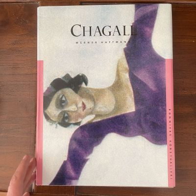 Книга Mark Chagall Werner Haftmann 1992 г.