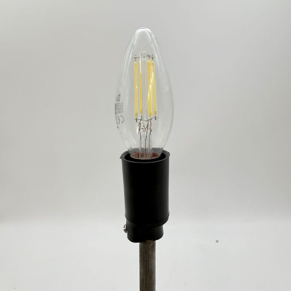 Лампа настольная 31 см серебрение Франция   