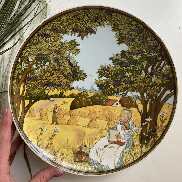 Тарелка 25 см Heinrich ВиллеройБох Herst фарфор Германия