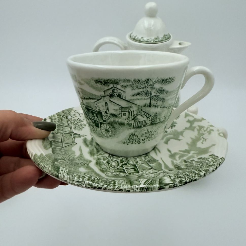 Чайная пара Luneville English Style 220 мл Франция