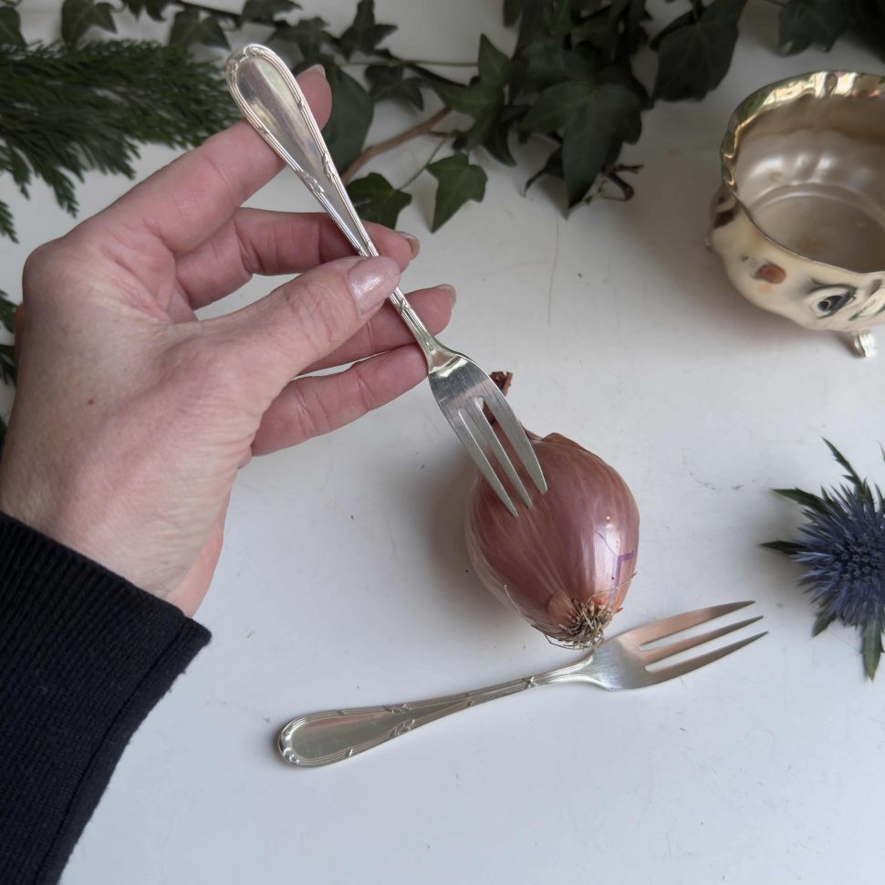 Вилка трезубец BSF 14 см серебрение Германия