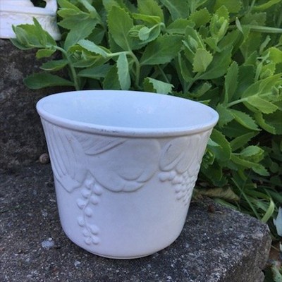 Кашпо керамика ягоды и фрукты