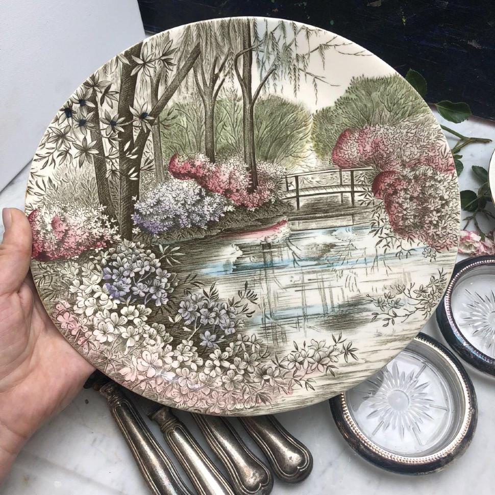 Блюдо Тарелка овальное Johnson Bros English Gardens
