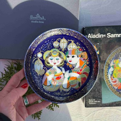 Тарелка Rosenthal 1001 ночь Аладдин 16 см Studio-linie Германия