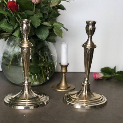 Подсвечник на овальной основе 26 см Индия