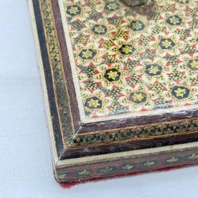 Письменный набор,  инкрустация 19 века