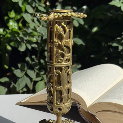Подсвечник 23 см латунь Франция